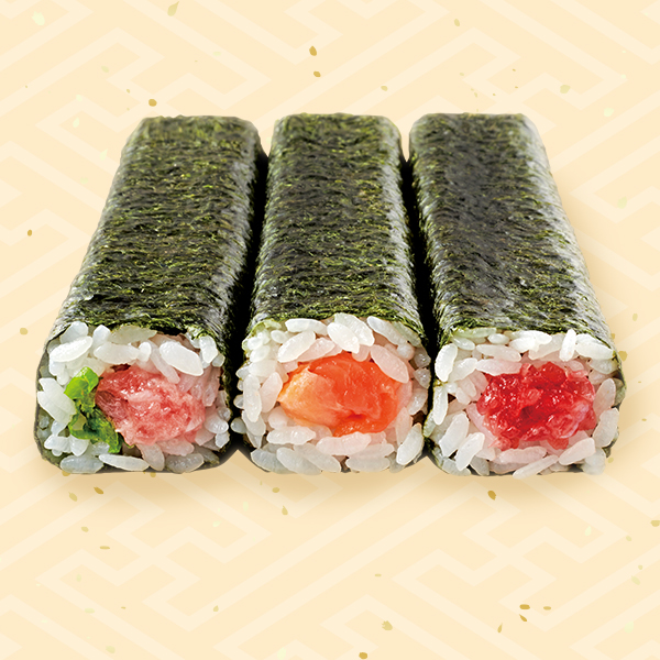 3種の海鮮中巻セット