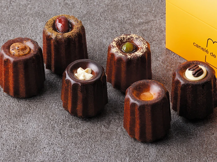 オリジナルカヌレ6種　大人のカヌレセット