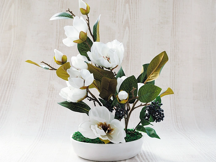 白木蓮アレンジ