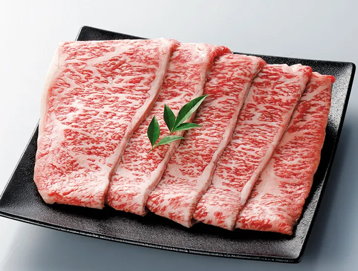 埼玉県産尾熊牛ロース焼きしゃぶ用　350g