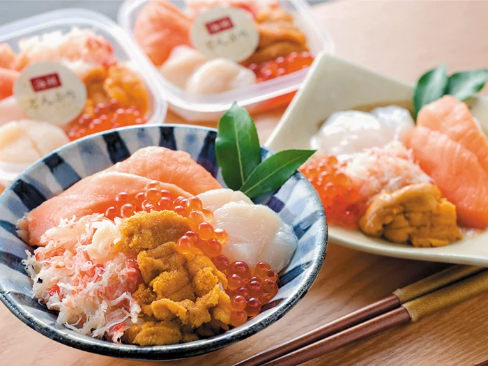海鮮丼の具
