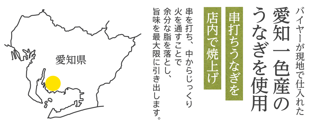 ほんもの趣向のうな重