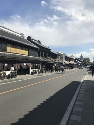 川越蔵造りの町並み