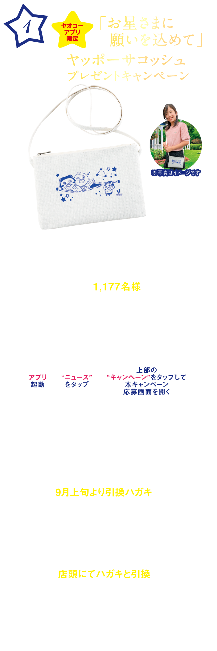 「星に願いを」プレゼントキャンペーン