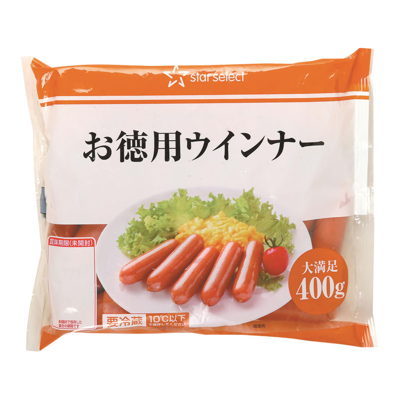 お徳用ウインナー 400ｇ ヤオコーの商品 ヤオコー Marketplace