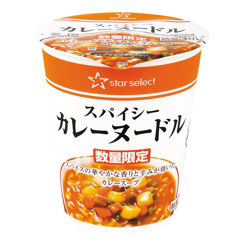 スパイシーカレーヌードル 70g 【数量限定】