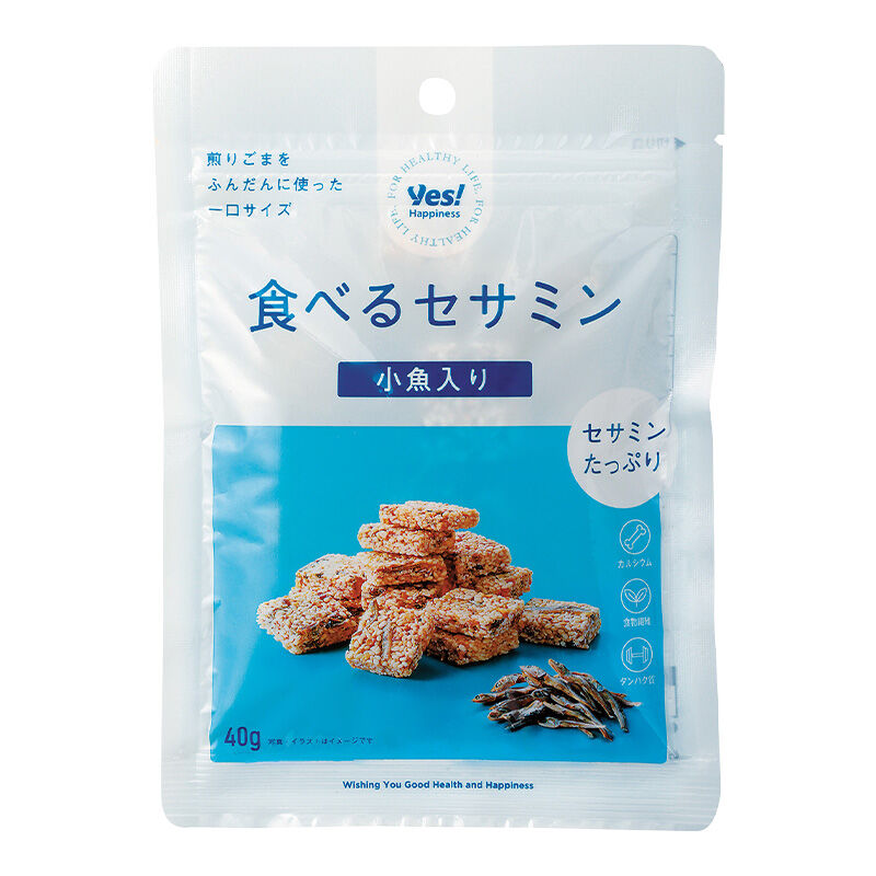 食べるセサミン 小魚入り 40g