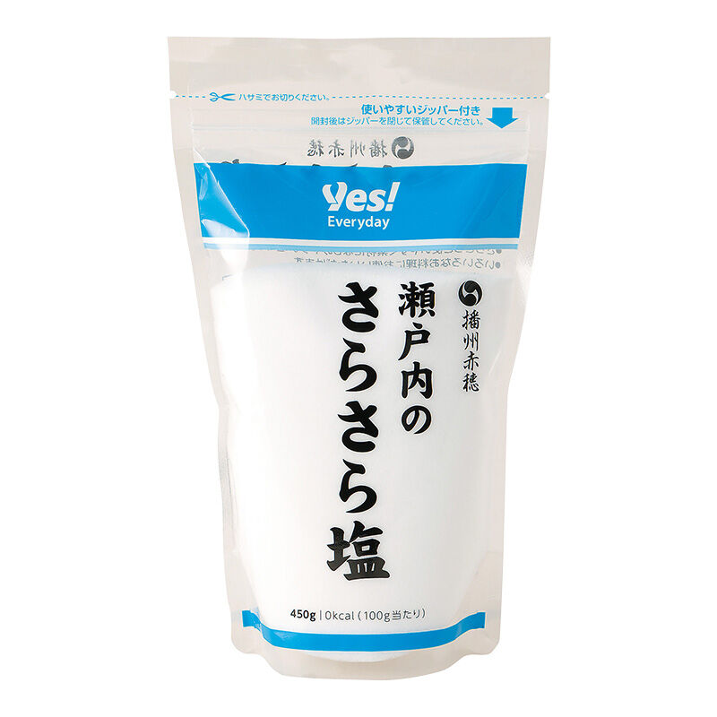 瀬戸内のさらさら塩 450g