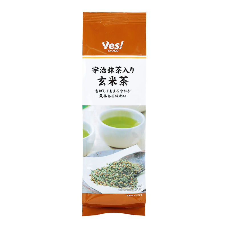 宇治抹茶入り 玄米茶 200g