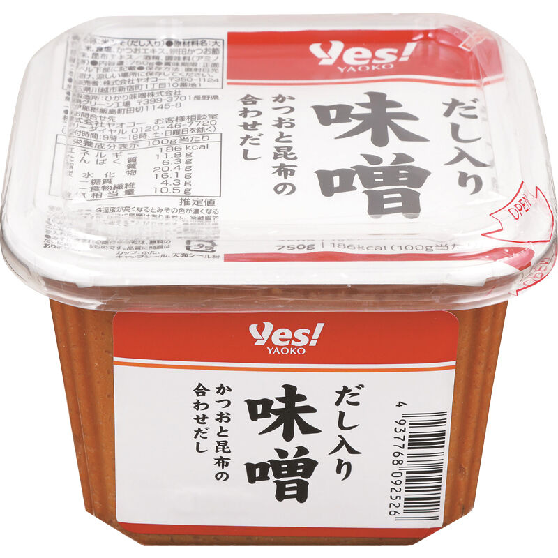 だし入り味噌 750g