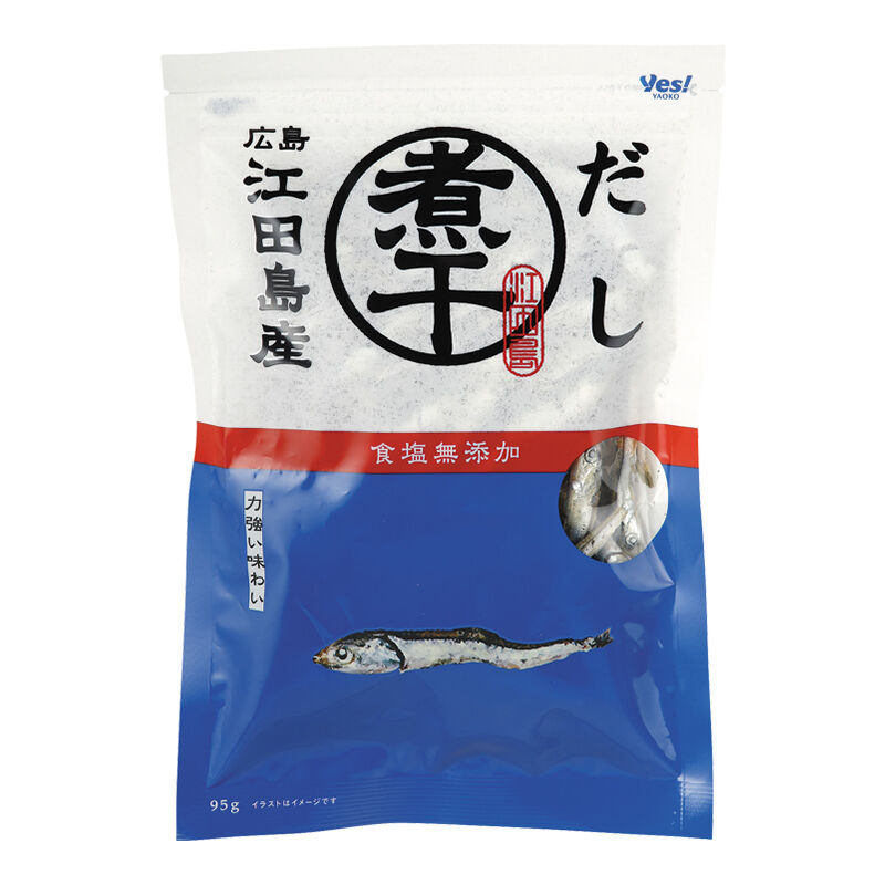 広島県江田島産 だし煮干 食塩無添加 95g ヤオコーの商品 ヤオコー Marketplace 広島県江田島産 だし煮干 食塩無添加 95g ヤオコーの商品 ヤオコー Marketplace