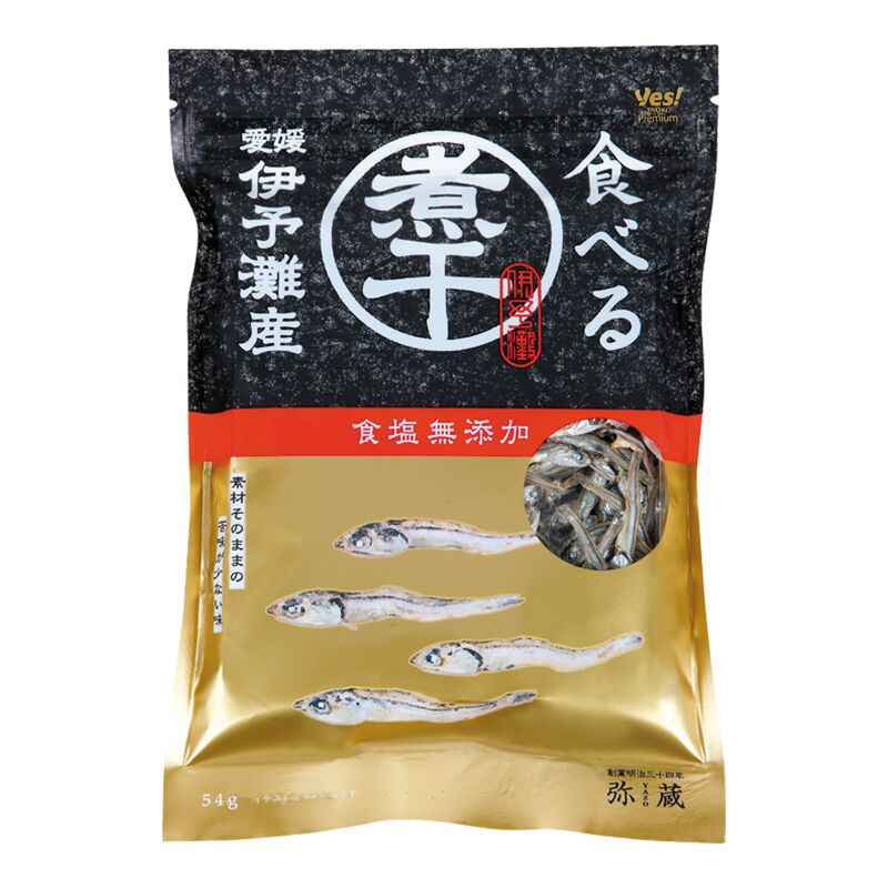 愛媛伊予灘産 食べる煮干 食塩無添加 54g