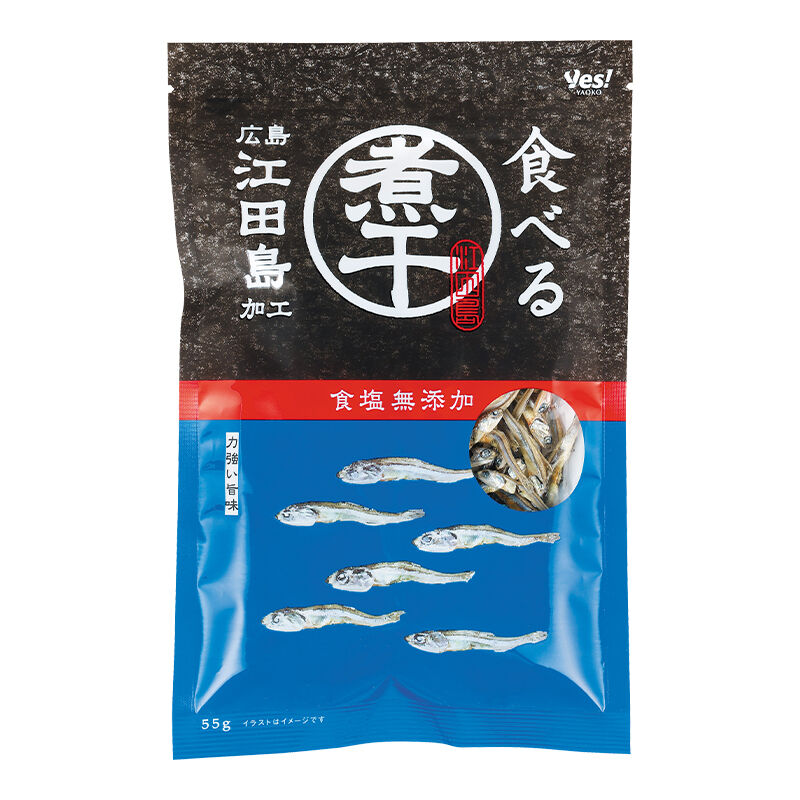 広島江田島加工 食べる煮干 食塩無添加 55g | ヤオコーの商品