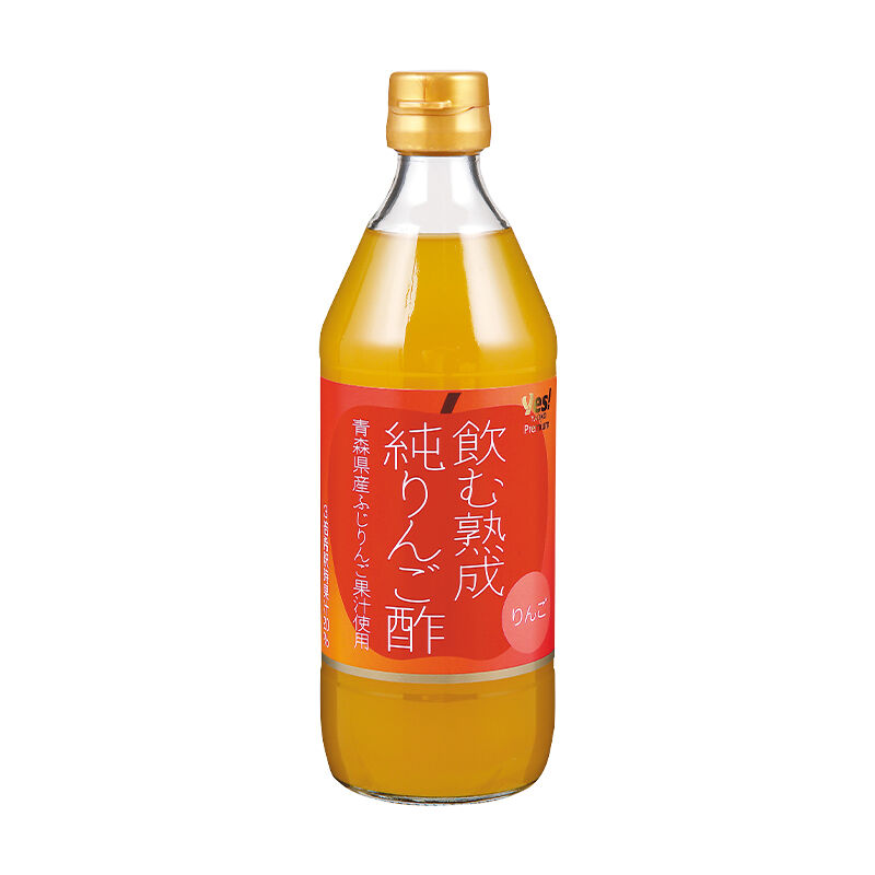 飲む熟成純りんご酢　りんご 500ml