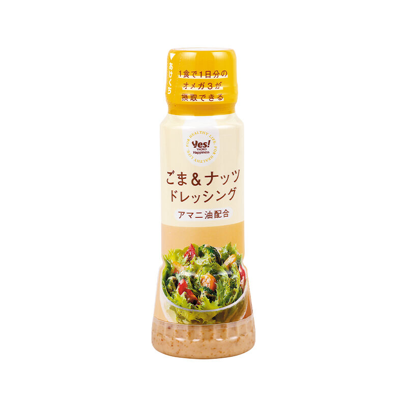 ごま&ナッツドレッシング アマニ油配合 170ml