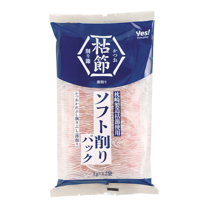 枕崎製造枯節使用 ソフト削りパック 1g×12袋