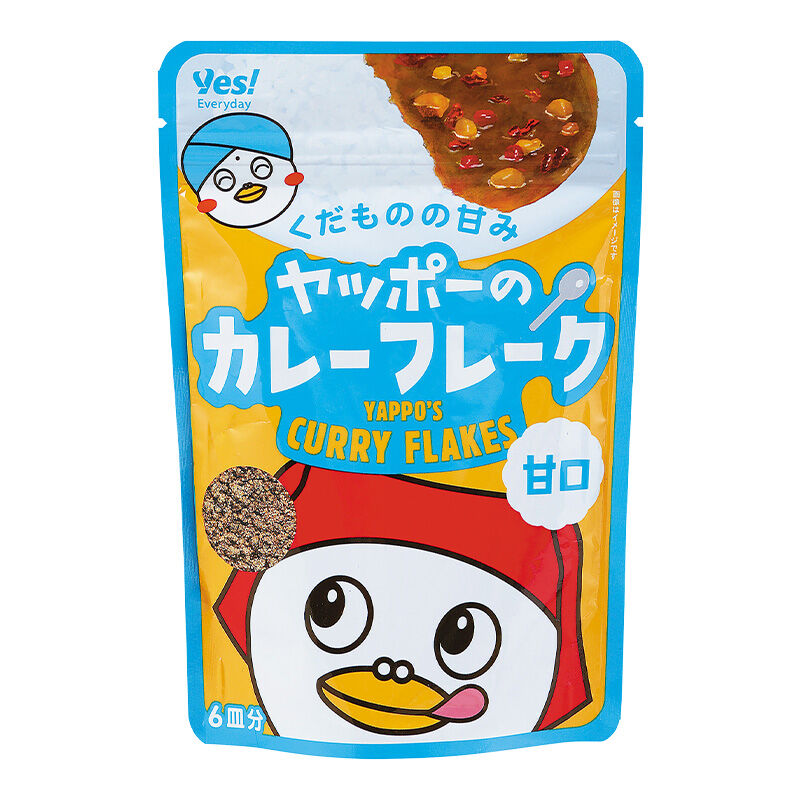 ヤッポーのカレーフレーク 甘口 6皿分