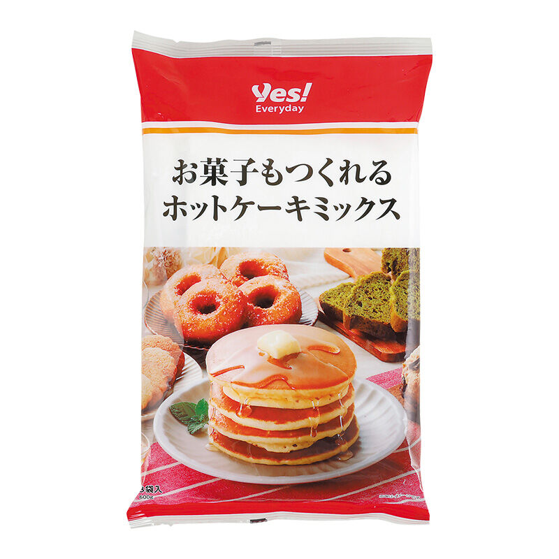 お菓子もつくれるホットケーキミックス 600g