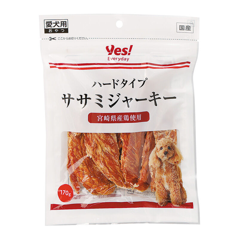 ハードタイプ ササミジャーキー 170g