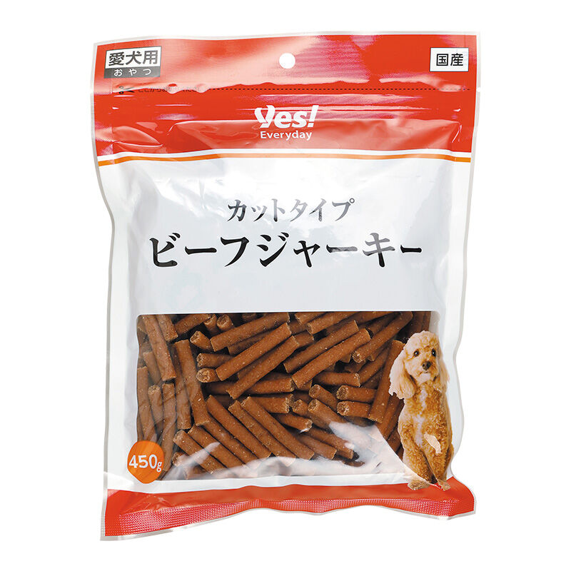 カットタイプ ビーフジャーキー 450g