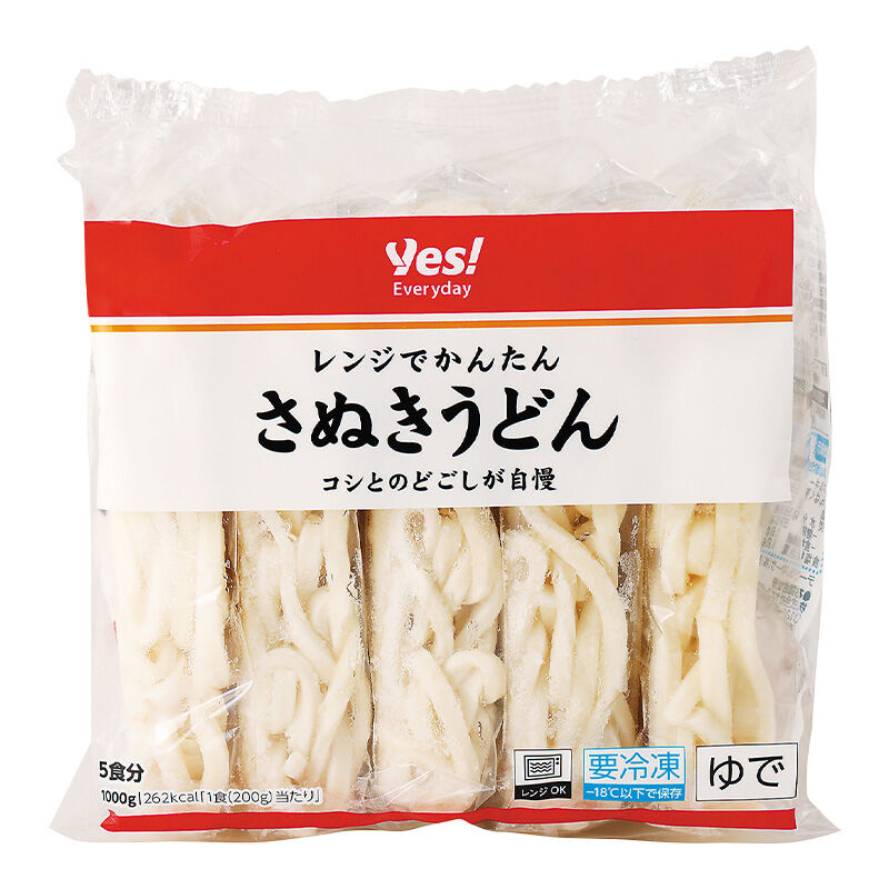 レンジでかんたん さぬきうどん 5食分