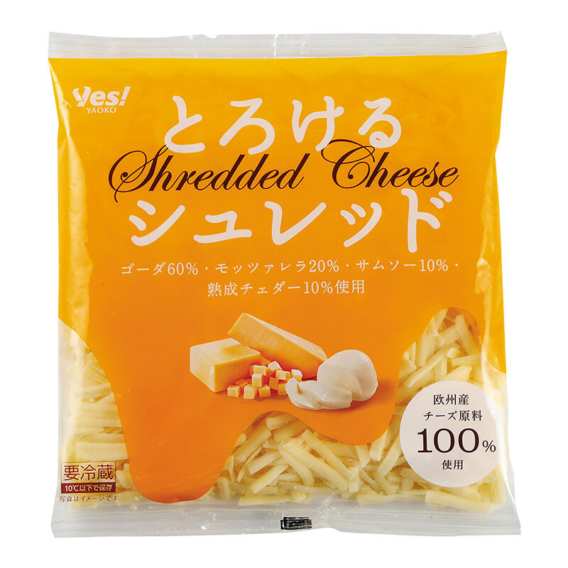 とろけるシュレッドチーズ 270g