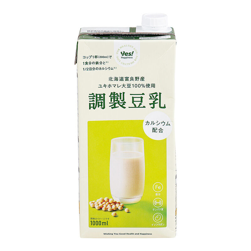 北海道富良野産ユキホマレ大豆100%使用 調製豆乳 1000ml
