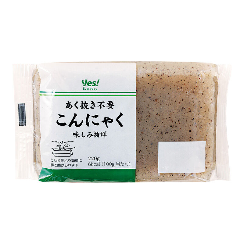 あく抜き不要こんにゃく 220g