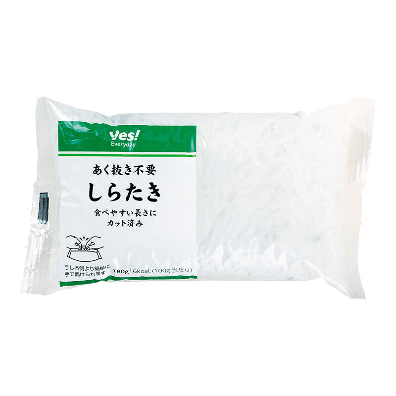 あく抜き不要 しらたき 180g