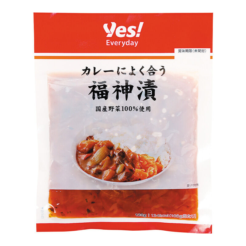 カレーによく合う福神漬 120g