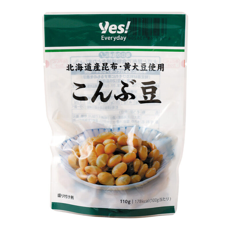 北海道産 こんぶ豆 110g