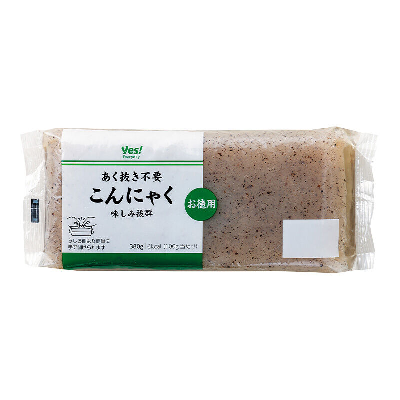 あく抜き不要こんにゃく お徳用 380g