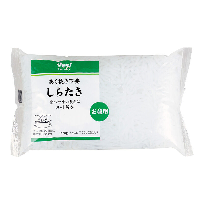 あく抜き不要しらたき お徳用 320g