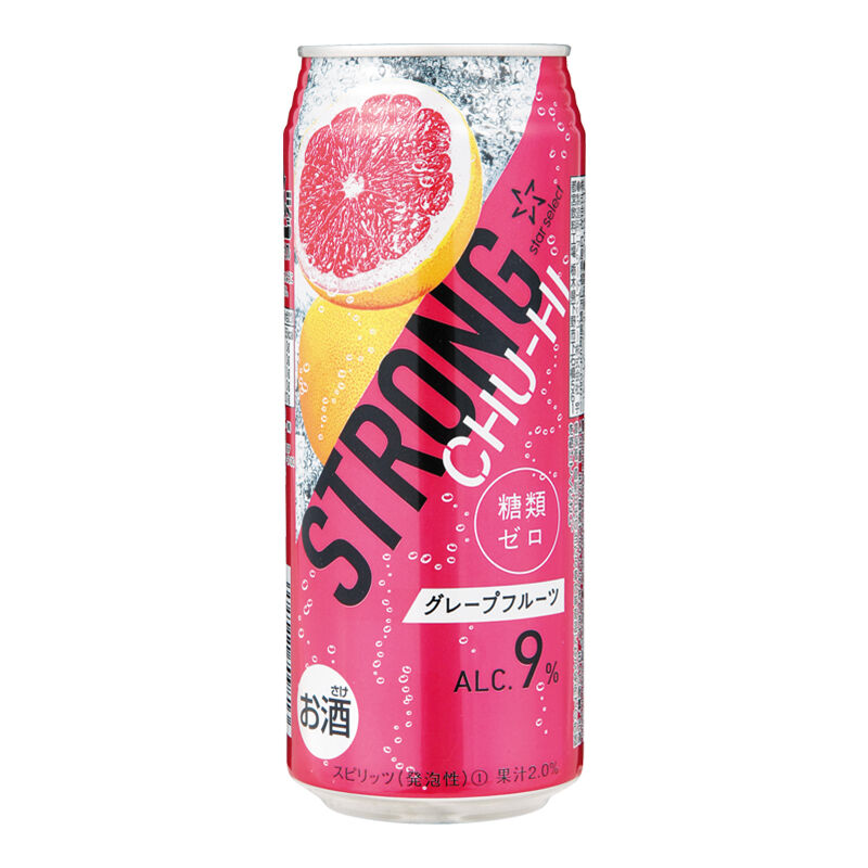 ストロングチューハイ グレープフルーツ 500ml